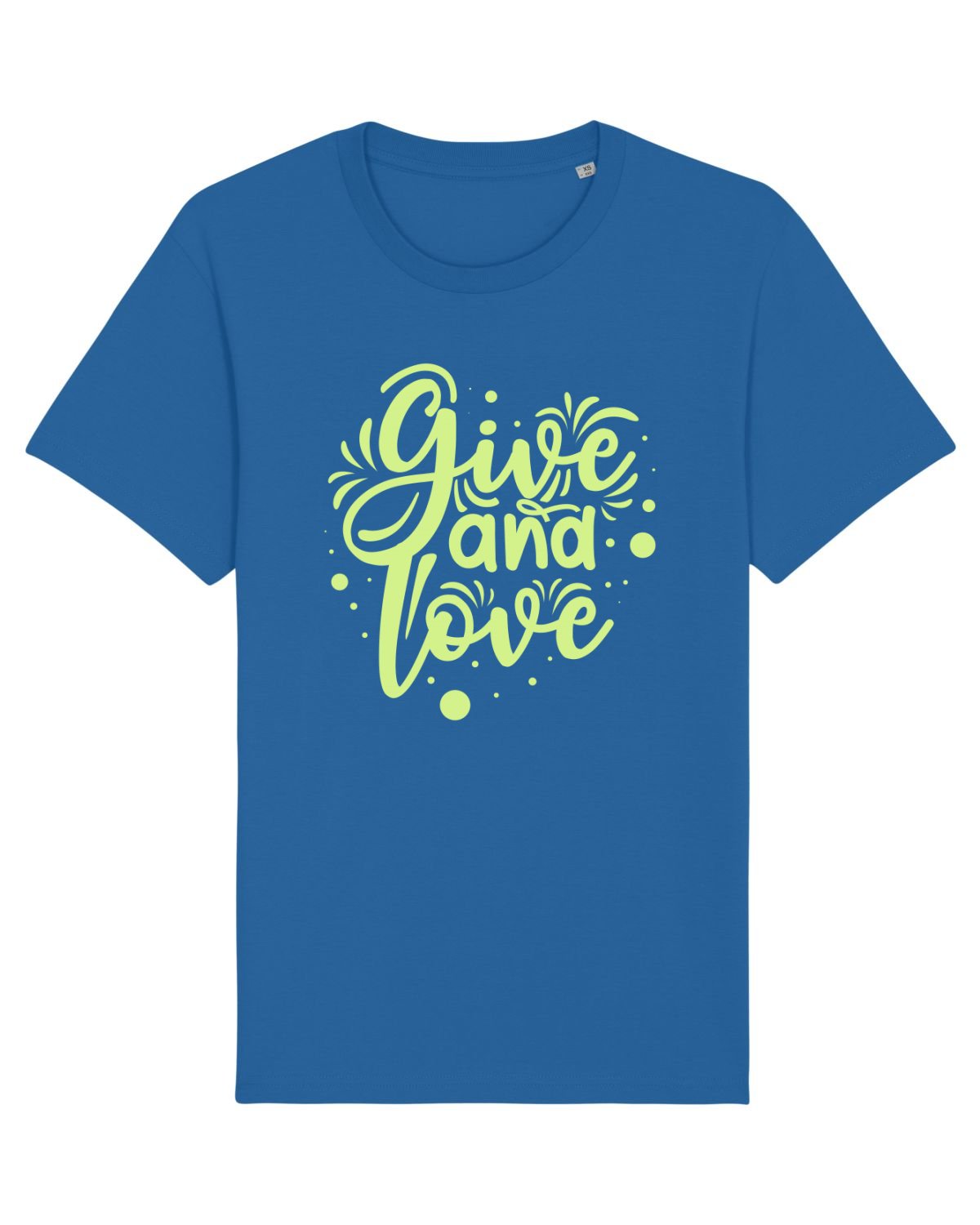 Tricou mânecă scurtă Unisex Rocker Royal Blue