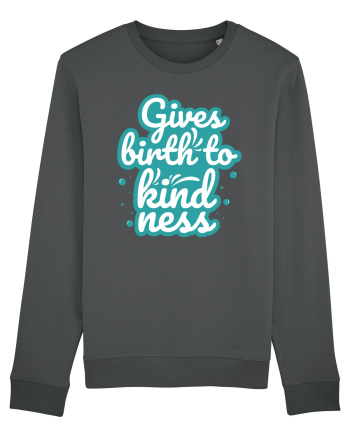 Gives Birth to Kindness Anthracite