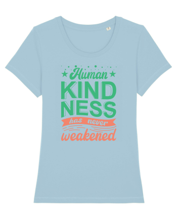 Human Kindness Sky Blue