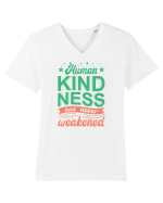 Human Kindness Tricou mânecă scurtă guler V Bărbat Presenter