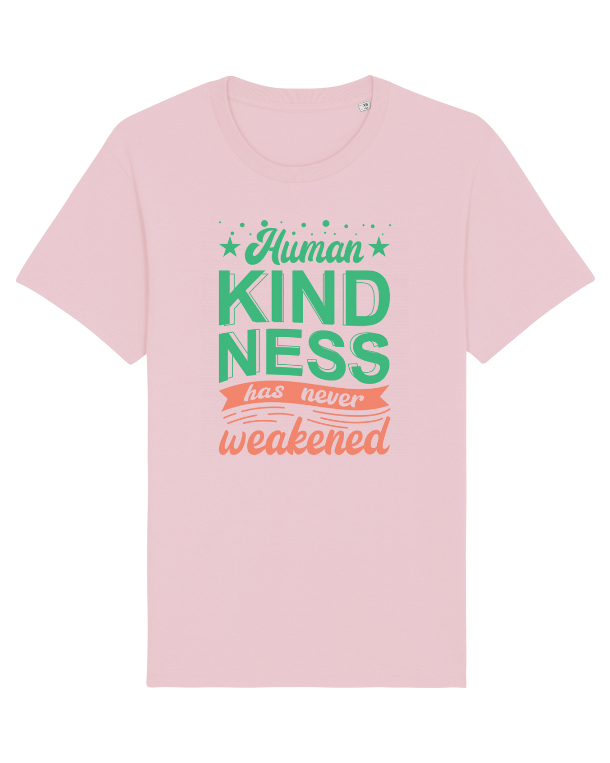 Tricou mânecă scurtă Unisex Rocker Cotton Pink