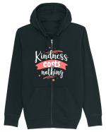 Kindness Costs Nothing Hanorac cu fermoar Unisex Connector