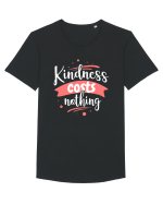 Kindness Costs Nothing Tricou mânecă scurtă guler larg Bărbat Skater