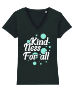 Kindness for All Tricou mânecă scurtă guler V Damă Evoker