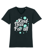 Kindness for All Tricou mânecă scurtă guler V Bărbat Presenter