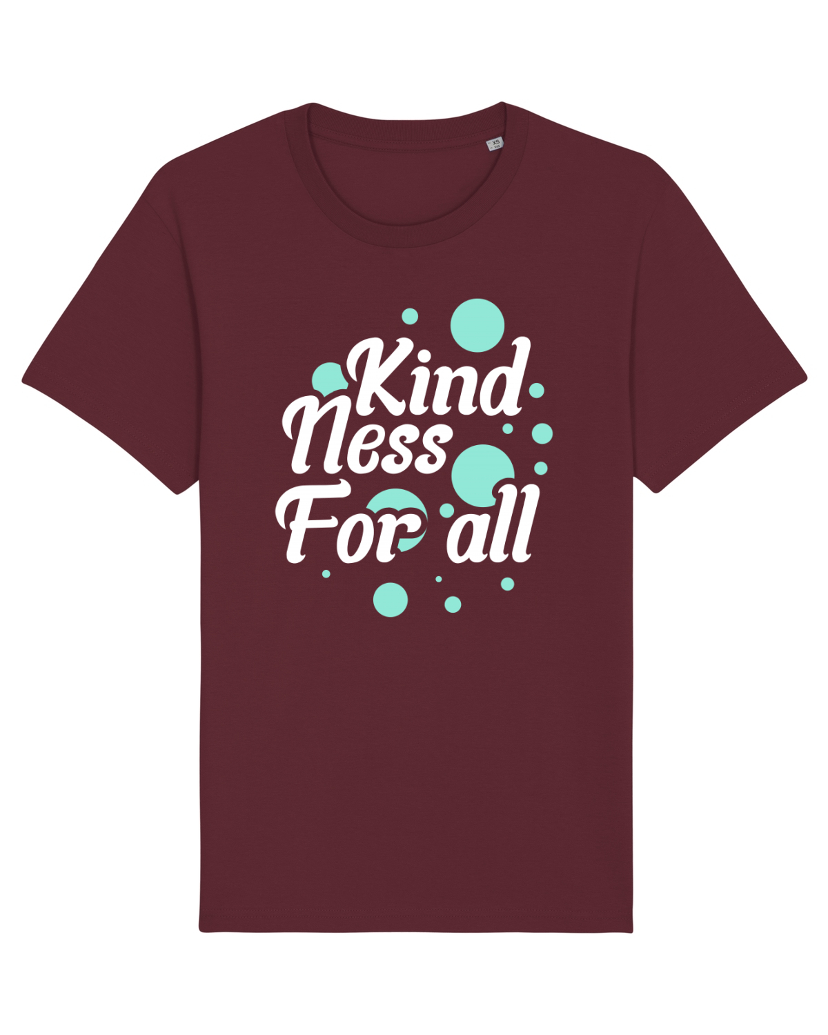 Tricou mânecă scurtă Unisex Rocker Burgundy