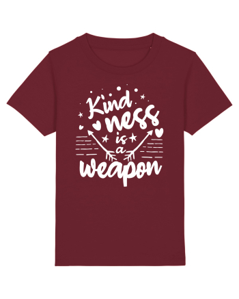 Kindness is a Weapon Burgundy