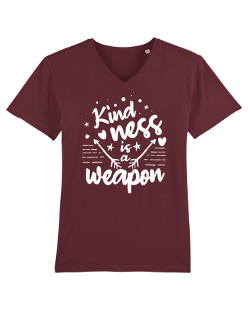 Kindness is a Weapon Burgundy