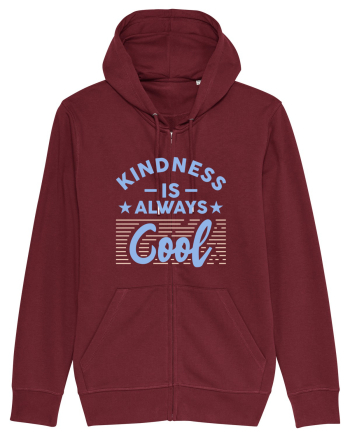 Kindness is Always Cool Burgundy