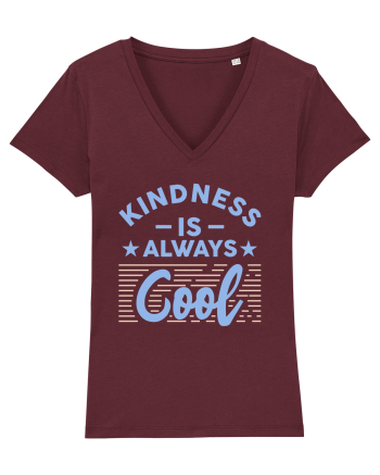 Kindness is Always Cool Burgundy