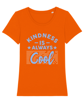 Kindness is Always Cool Bright Orange