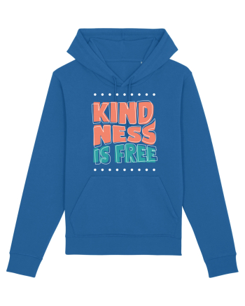 Kindness is Free Royal Blue