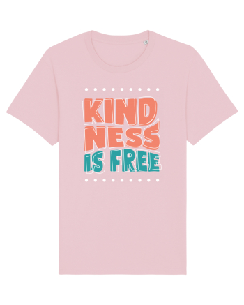 Kindness is Free Cotton Pink