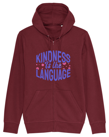 Kindness is the Language Burgundy
