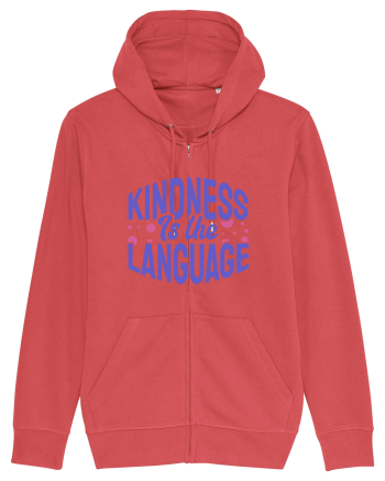 Kindness is the Language Carmine Red