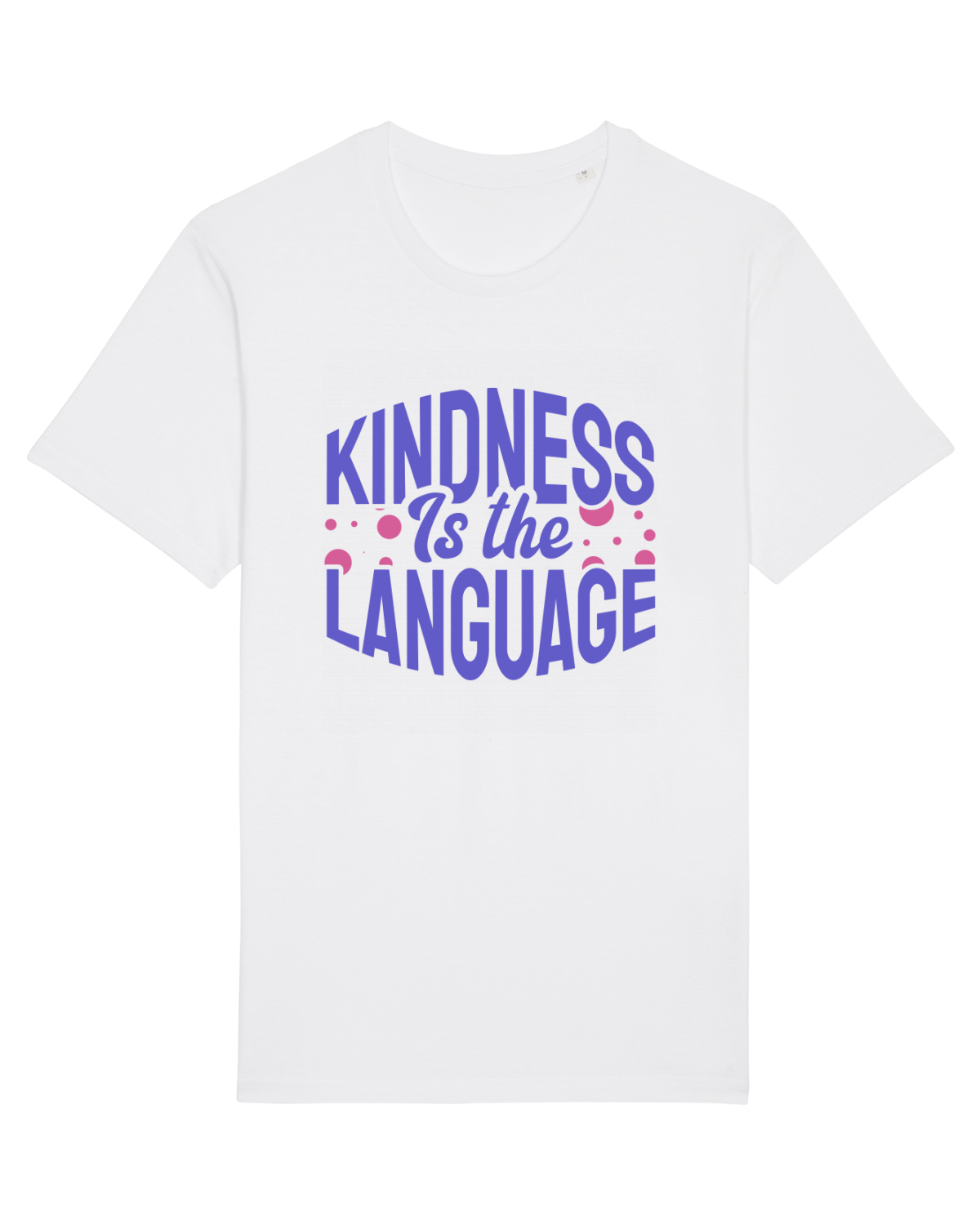 Tricou mânecă scurtă Unisex Rocker White
