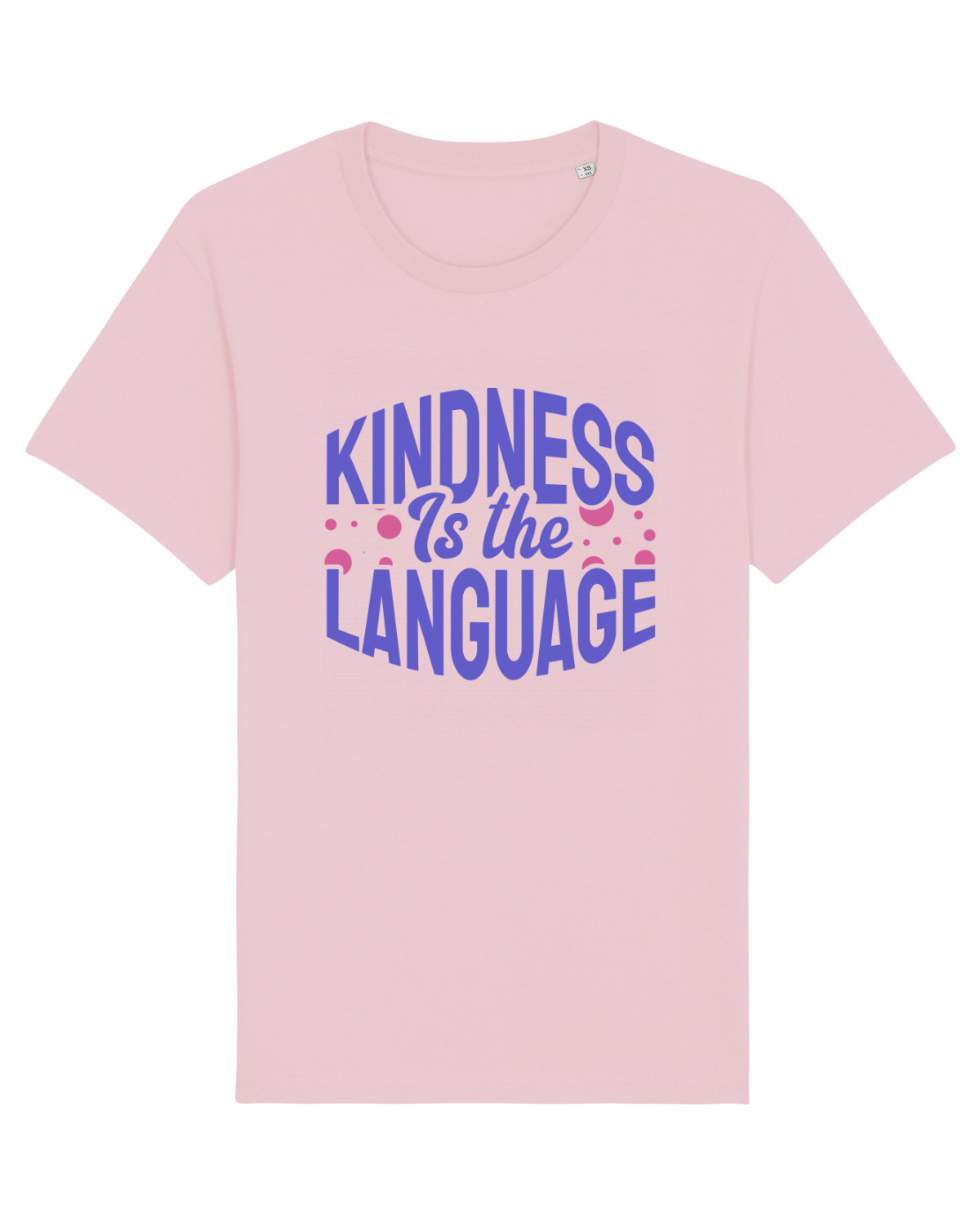 Tricou mânecă scurtă Unisex Rocker Cotton Pink