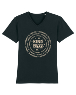 Kindness is Timeless Tricou mânecă scurtă guler V Bărbat Presenter