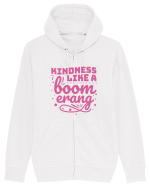 Kindness Like a Boomerang Hanorac cu fermoar Unisex Connector