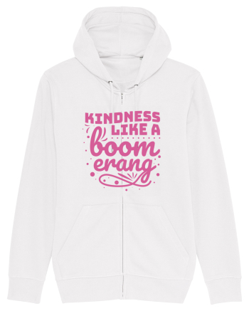 Kindness Like a Boomerang White