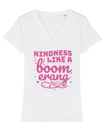 Kindness Like a Boomerang White