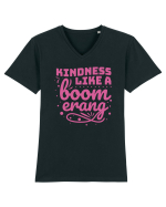 Kindness Like a Boomerang Tricou mânecă scurtă guler V Bărbat Presenter
