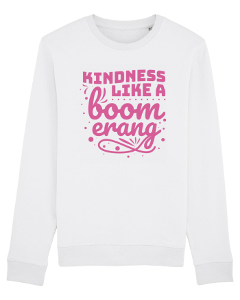 Kindness Like a Boomerang White