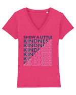 Kindness Tricou mânecă scurtă guler V Damă Evoker