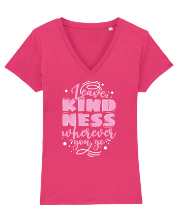 Leave Kindness Wherever You Go Raspberry