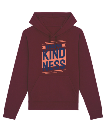 More Kindness Burgundy