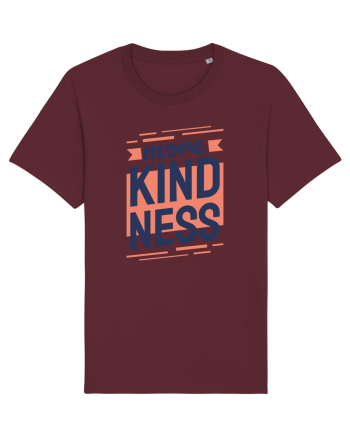 More Kindness Burgundy