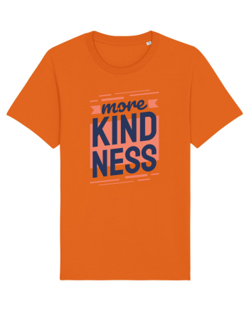 More Kindness Bright Orange