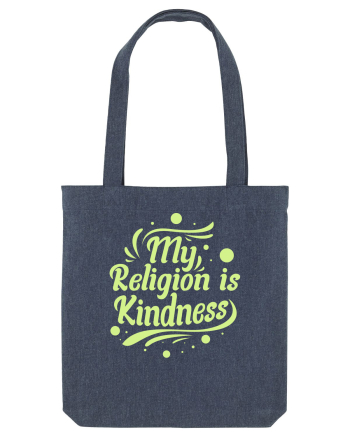 My Religion is Kindness Midnight Blue