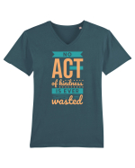 No Act of Kindness is Ever Wasted Tricou mânecă scurtă guler V Bărbat Presenter