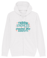 Throw Kindness Around Like Confetti Hanorac cu fermoar Unisex Connector