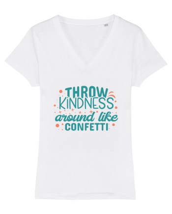 Throw Kindness Around Like Confetti White
