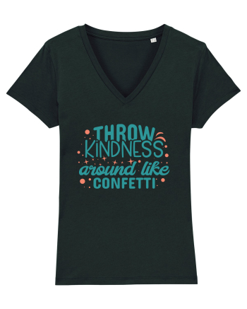 Throw Kindness Around Like Confetti Black
