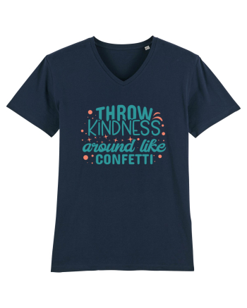 Throw Kindness Around Like Confetti French Navy