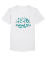 Throw Kindness Around Like Confetti Tricou mânecă scurtă guler larg Bărbat Skater