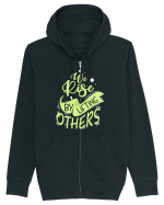 We Rise by Lifting Others Hanorac cu fermoar Unisex Connector