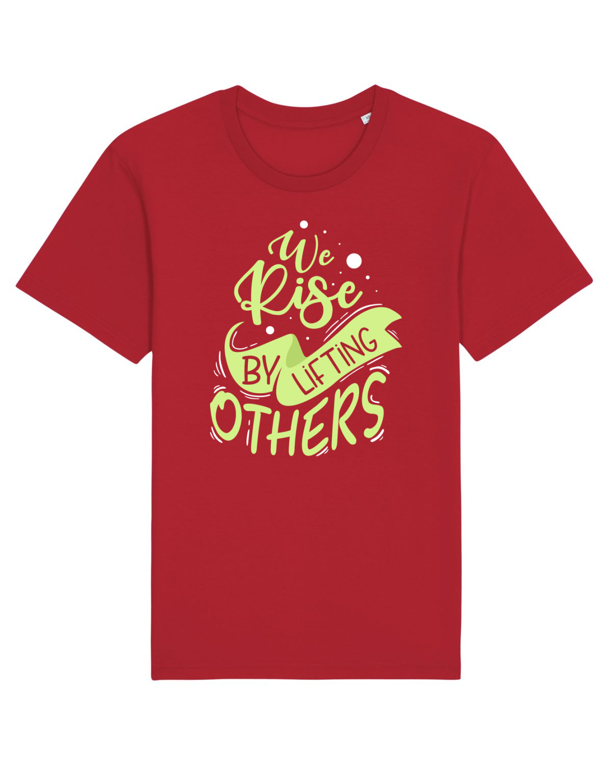 Tricou mânecă scurtă Unisex Rocker Red
