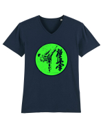 Kyokushin Karate  Tricou mânecă scurtă guler V Bărbat Presenter