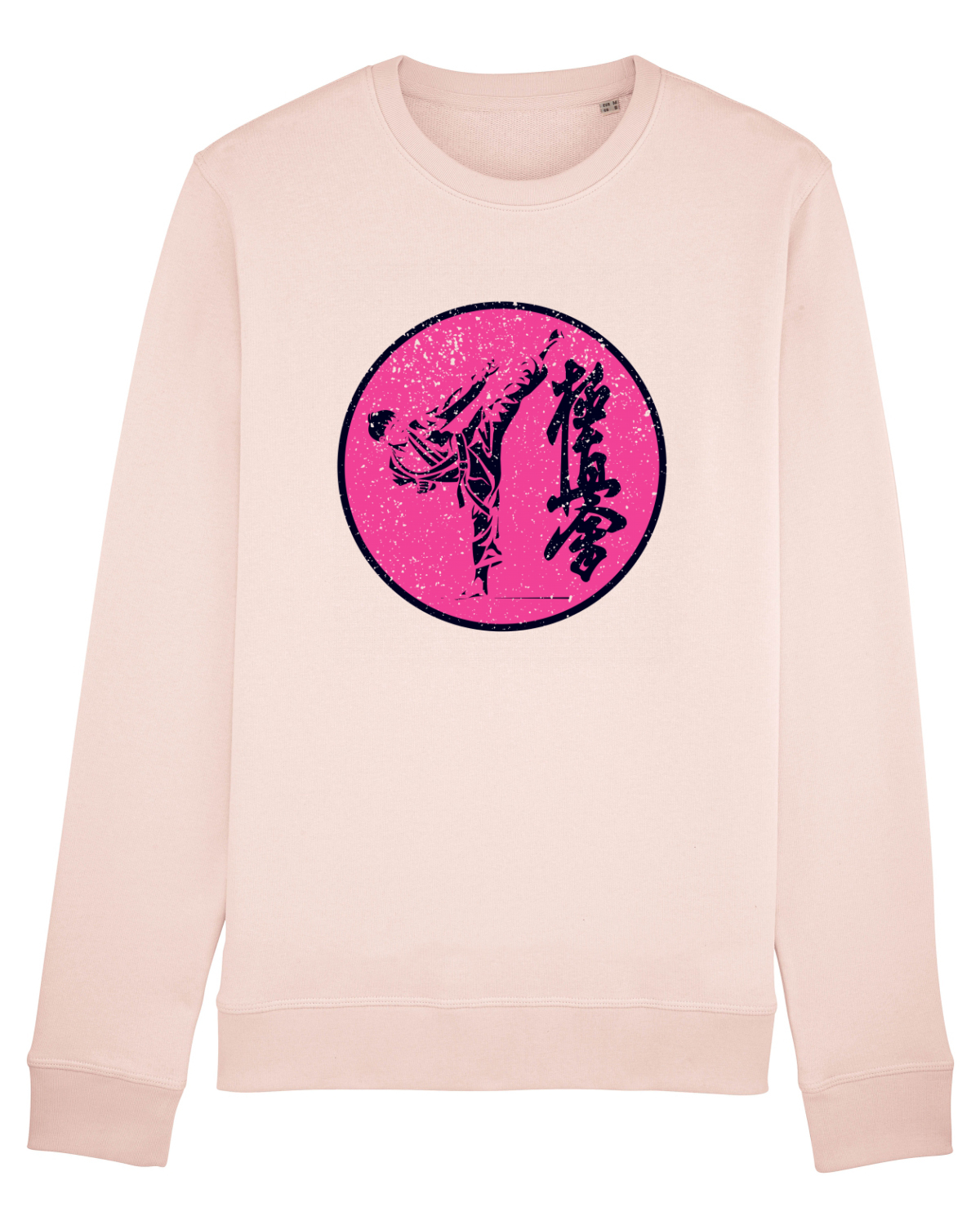 Bluză mânecă lungă Unisex Rise Candy Pink
