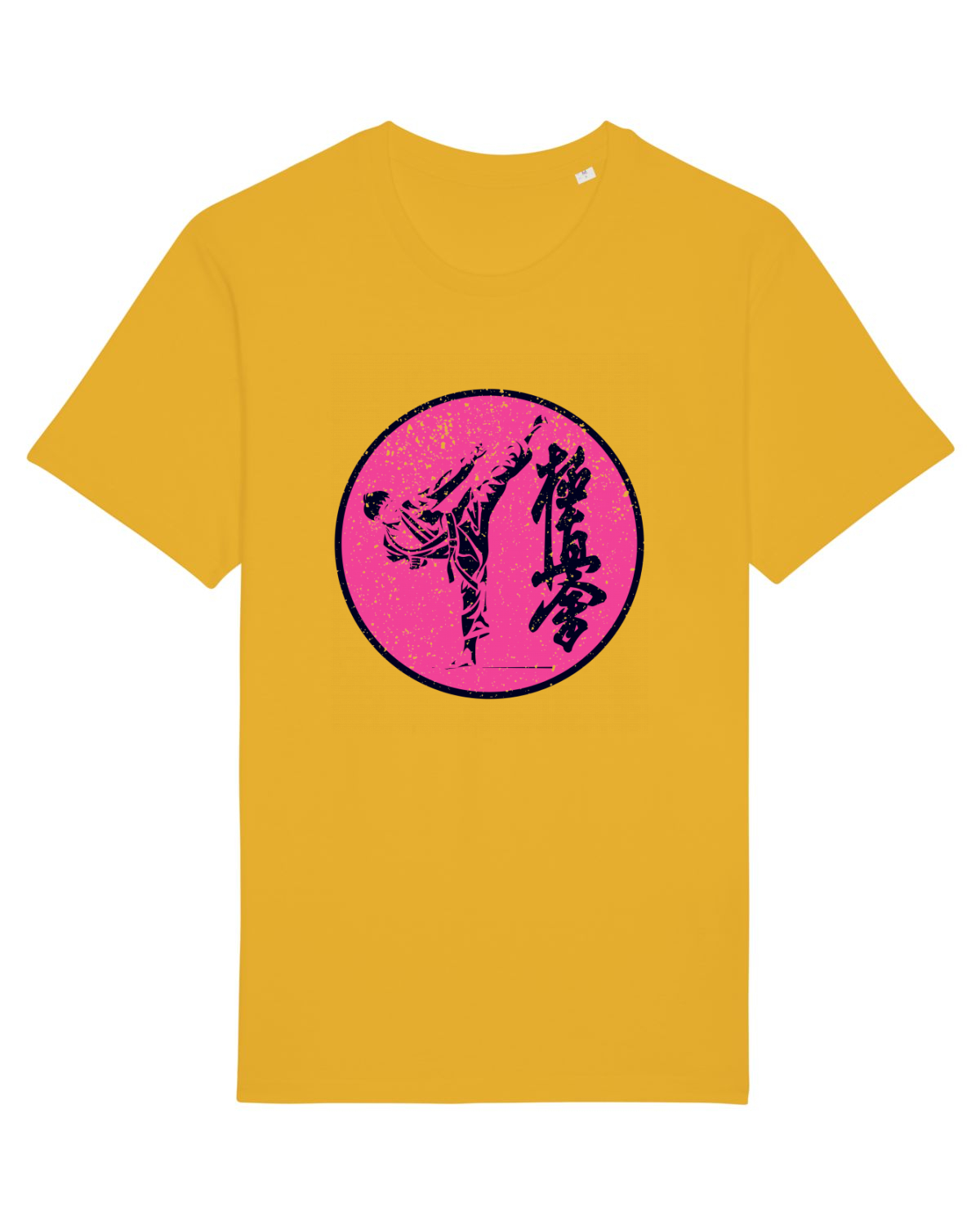 Tricou mânecă scurtă Unisex Rocker Spectra Yellow