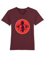 Kyokushin Karate  Tricou mânecă scurtă guler V Bărbat Presenter