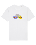 Happyness(Fericire) Tricou mânecă scurtă Unisex Rocker