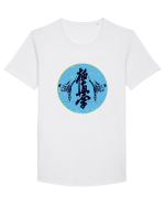 Kyokushin Karate  Tricou mânecă scurtă guler larg Bărbat Skater