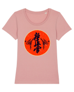 Kyokushin Karate  Tricou mânecă scurtă guler larg fitted Damă Expresser