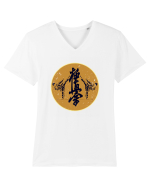 Kyokushin Karate  Tricou mânecă scurtă guler V Bărbat Presenter
