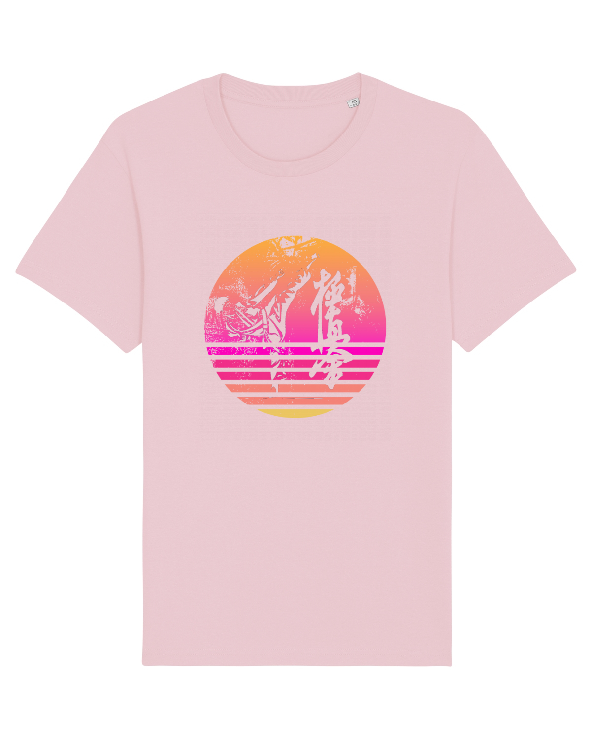 Tricou mânecă scurtă Unisex Rocker Cotton Pink